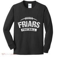 Friars Saint Anthony Football Distressed Hs Kids Long Sleeve Shirt thumb 0