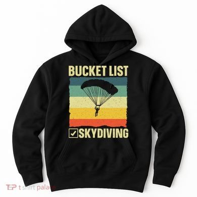Funny Skydiving Art For Skydiver Sky Diving Lover Hoodie