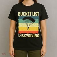 Funny Skydiving Art For Skydiver Sky Diving Lover T-Shirt thumb 4