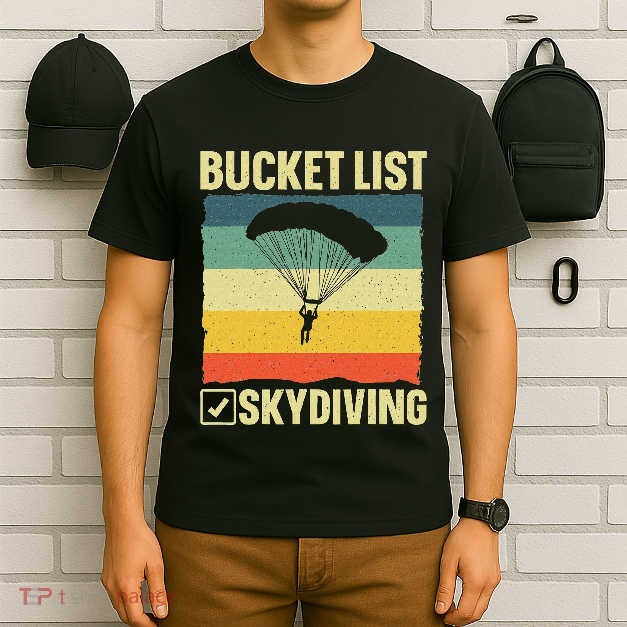 Funny Skydiving Art For Skydiver Sky Diving Lover T-Shirt
