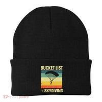 Funny Skydiving Art For Skydiver Sky Diving Lover Beanie thumb 0