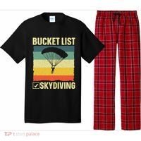 Funny Skydiving Art For Skydiver Sky Diving Lover Pajama Set thumb 0