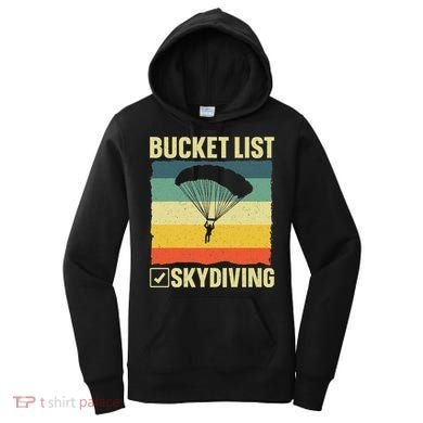 Funny Skydiving Art For Skydiver Sky Diving Lover Women's Hoodie