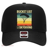 Funny Skydiving Art For Skydiver Sky Diving Lover Hat thumb 0
