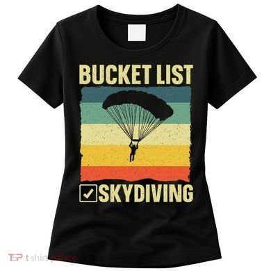 Funny Skydiving Art For Skydiver Sky Diving Lover Women's T-Shirt