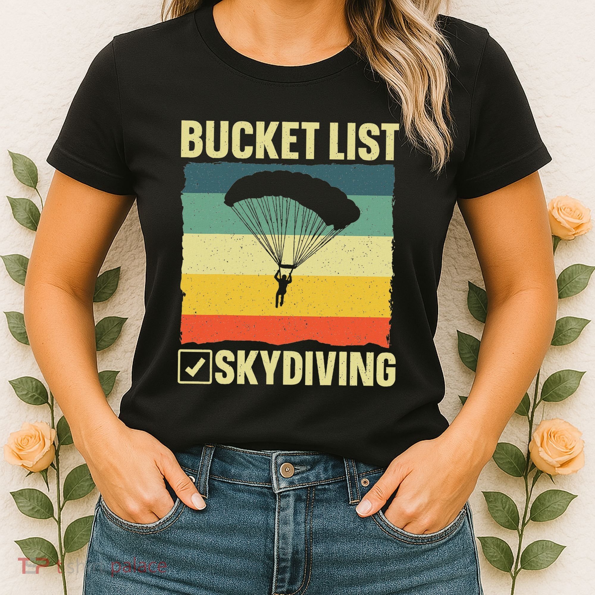Funny Skydiving Art For Skydiver Sky Diving Lover Women's T-Shirt