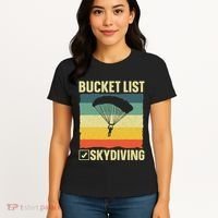 Funny Skydiving Art For Skydiver Sky Diving Lover Women's T-Shirt thumb 4
