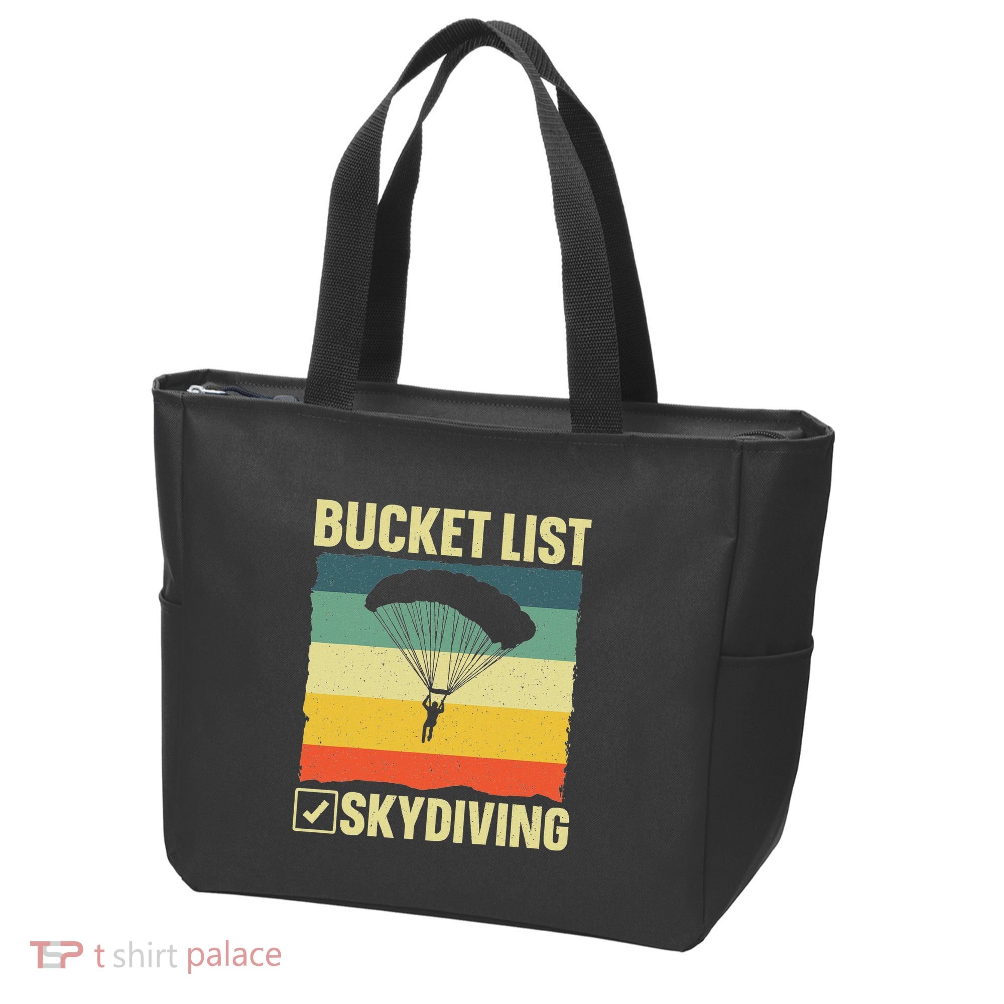 Funny Skydiving Art For Skydiver Sky Diving Lover Tote Bag