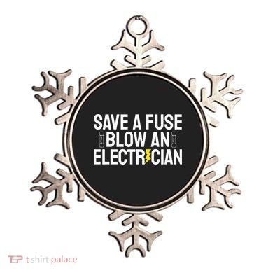 Funny Save A Fuse Blow An Electrician Ornament