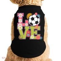 Funny Soccer Art For Soccer Player Soccer Lover  Doggie Tank thumb 0