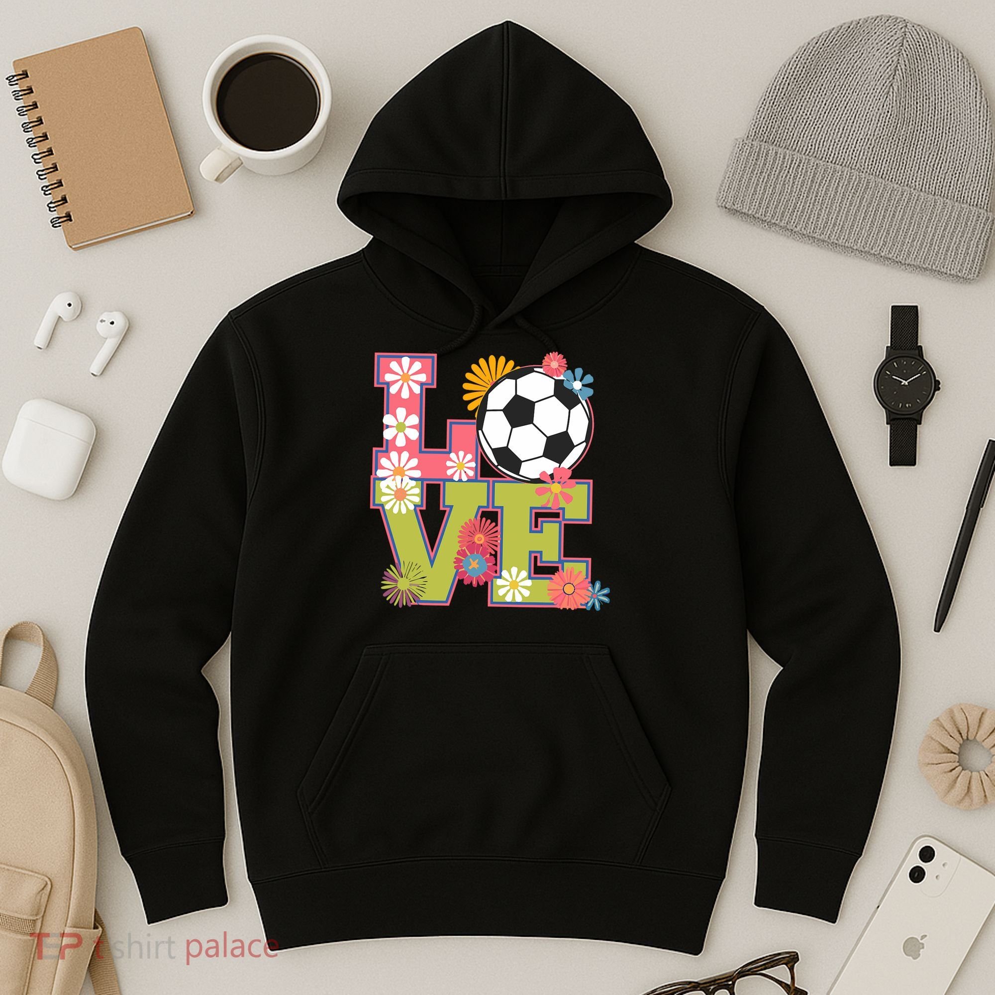 Funny Soccer Art For Soccer Player Soccer Lover  Hoodie