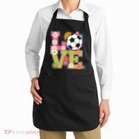 Funny Soccer Art For Soccer Player Soccer Lover  Apron thumb 2