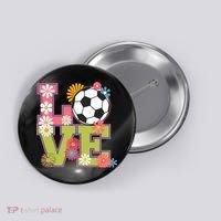 Funny Soccer Art For Soccer Player Soccer Lover  Button thumb 0
