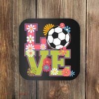 Funny Soccer Art For Soccer Player Soccer Lover  Coaster thumb 0