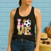 Funny Soccer Art For Soccer Player Soccer Lover  Women's Tank Top thumb 2