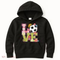 Funny Soccer Art For Soccer Player Soccer Lover  Kids Hoodie thumb 0