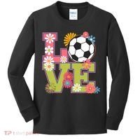 Funny Soccer Art For Soccer Player Soccer Lover  Kids Long Sleeve Shirt thumb 0