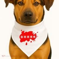 Futaba Sakura Akiba Geek Outwear USA-Made Doggie Bandana thumb 1