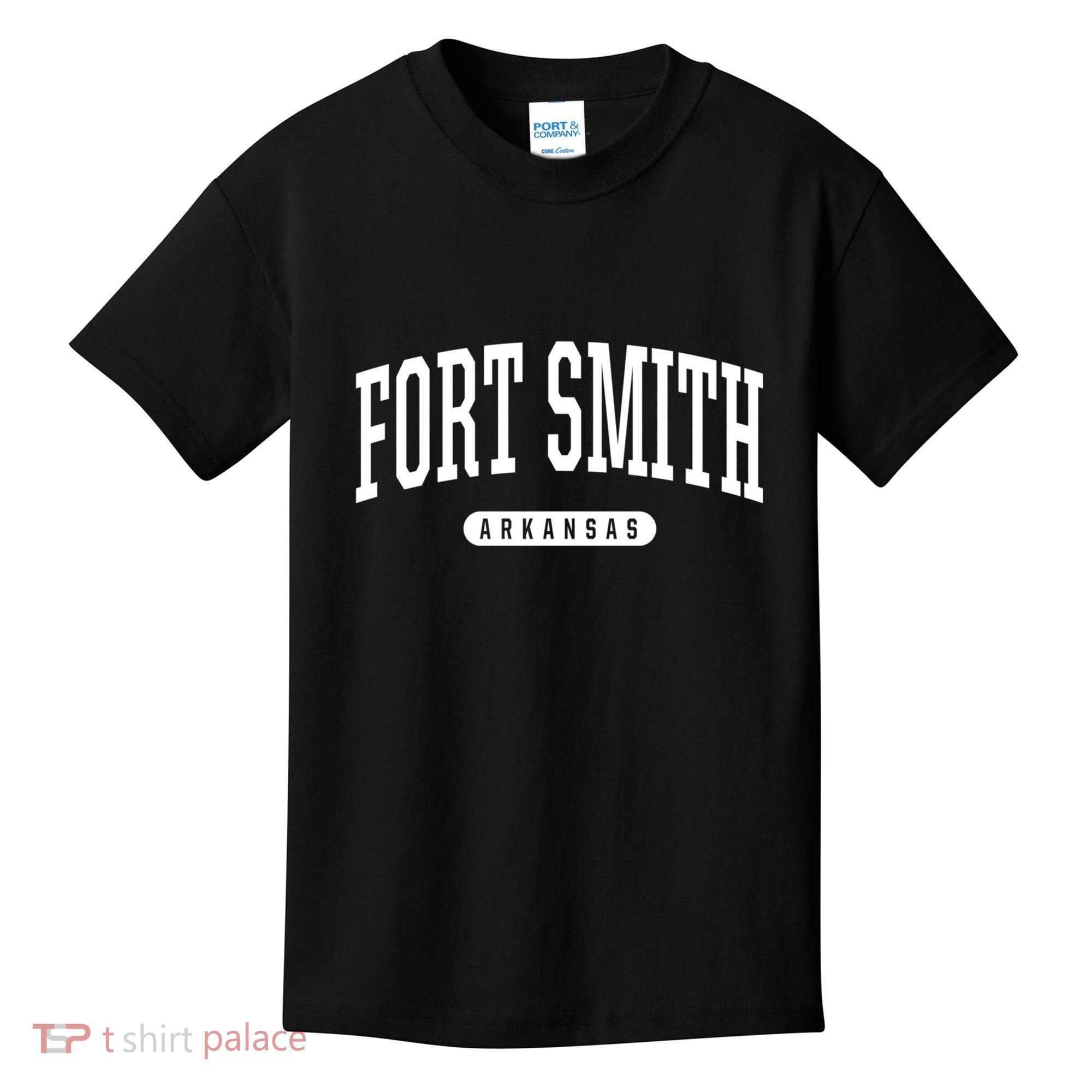 Fort Smith Arkansas Souvenirs College Style Fort Smith Arkansas Kids T-Shirt