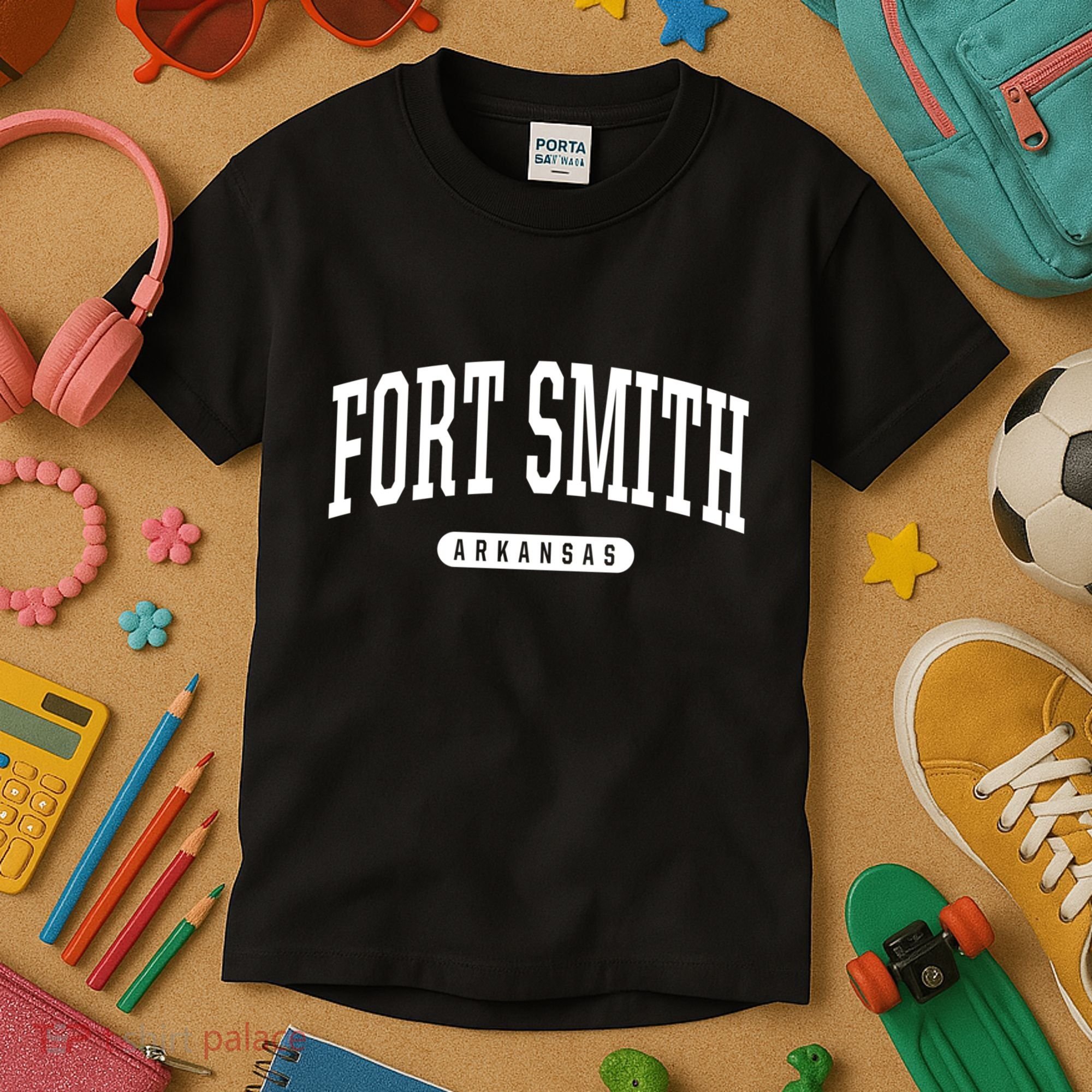 Fort Smith Arkansas Souvenirs College Style Fort Smith Arkansas Kids T-Shirt
