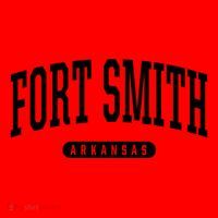 Fort Smith Arkansas Souvenirs College Style Fort Smith Arkansas Santa Hat thumb 1