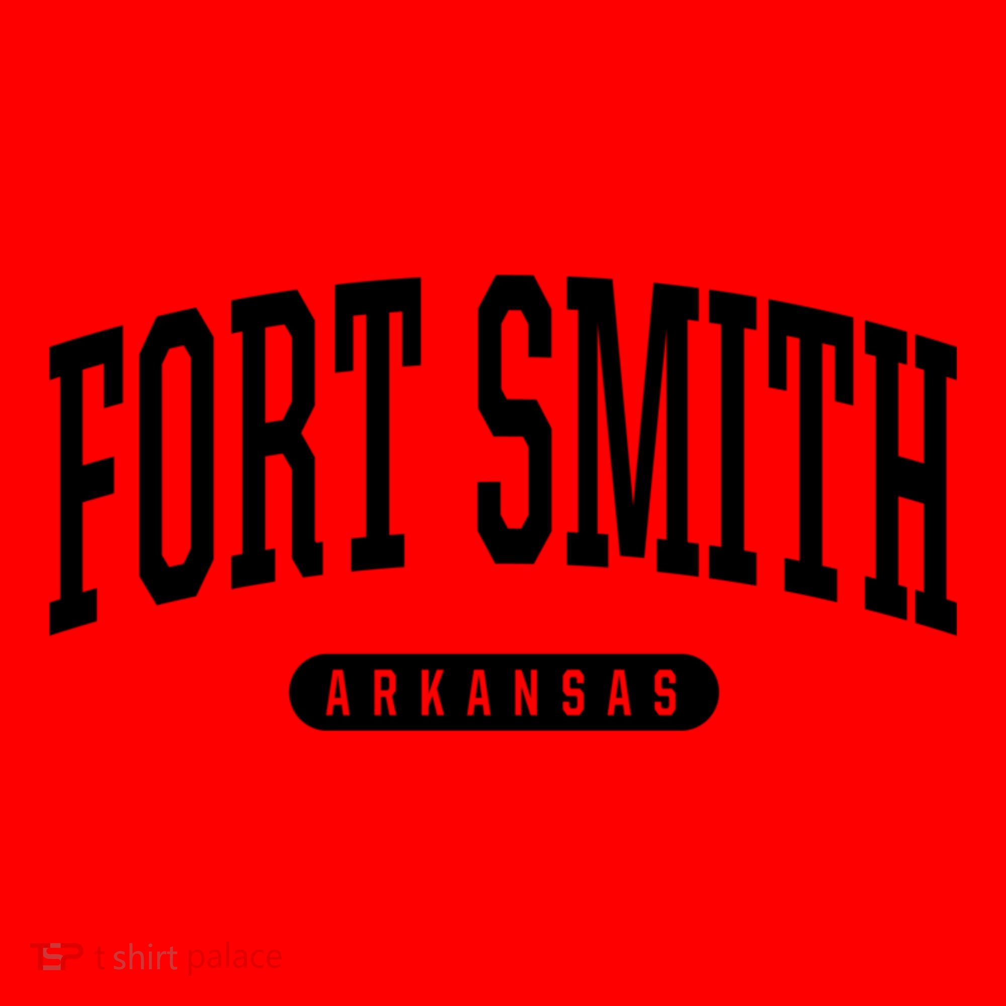 Fort Smith Arkansas Souvenirs College Style Fort Smith Arkansas Santa Hat
