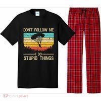 Funny Skydiving Art For Women Skydiver Skydive Lovers Pajama Set thumb 0