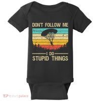 Funny Skydiving Art For Women Skydiver Skydive Lovers Baby Bodysuit thumb 0