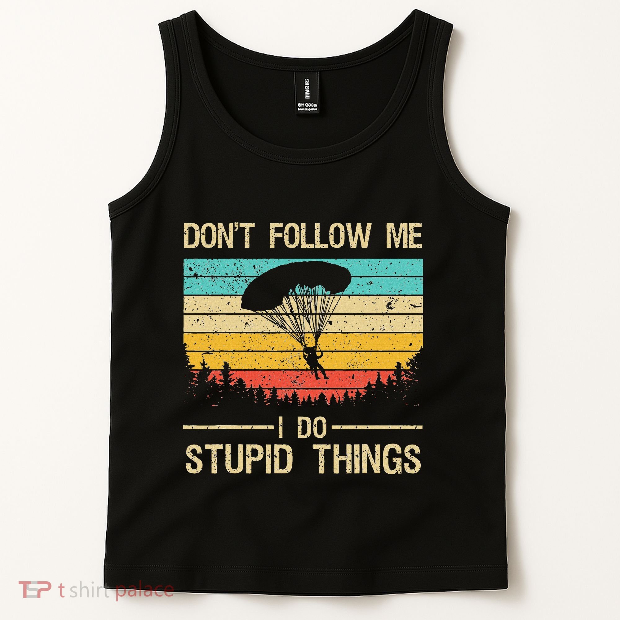 Funny Skydiving Art For Women Skydiver Skydive Lovers Tank Top