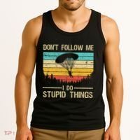 Funny Skydiving Art For Women Skydiver Skydive Lovers Tank Top thumb 3