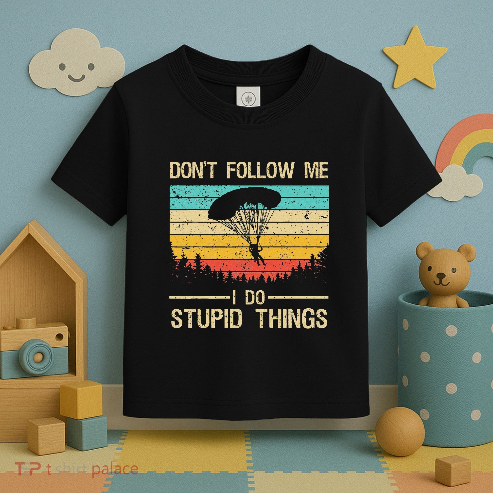 Funny Skydiving Art For Women Skydiver Skydive Lovers Toddler T-Shirt