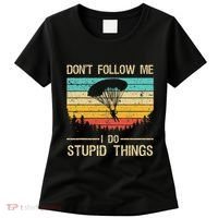 Funny Skydiving Art For Women Skydiver Skydive Lovers Women's T-Shirt thumb 0