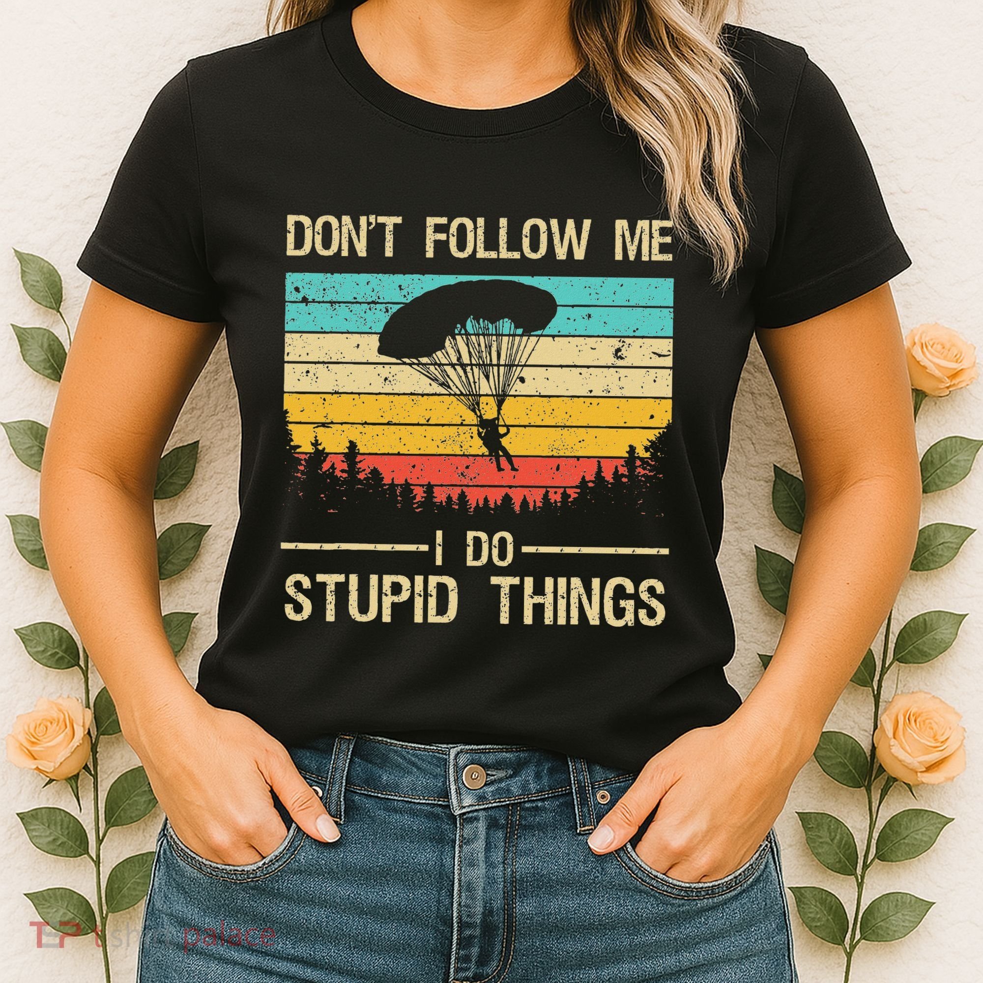 Funny Skydiving Art For Women Skydiver Skydive Lovers Women's T-Shirt