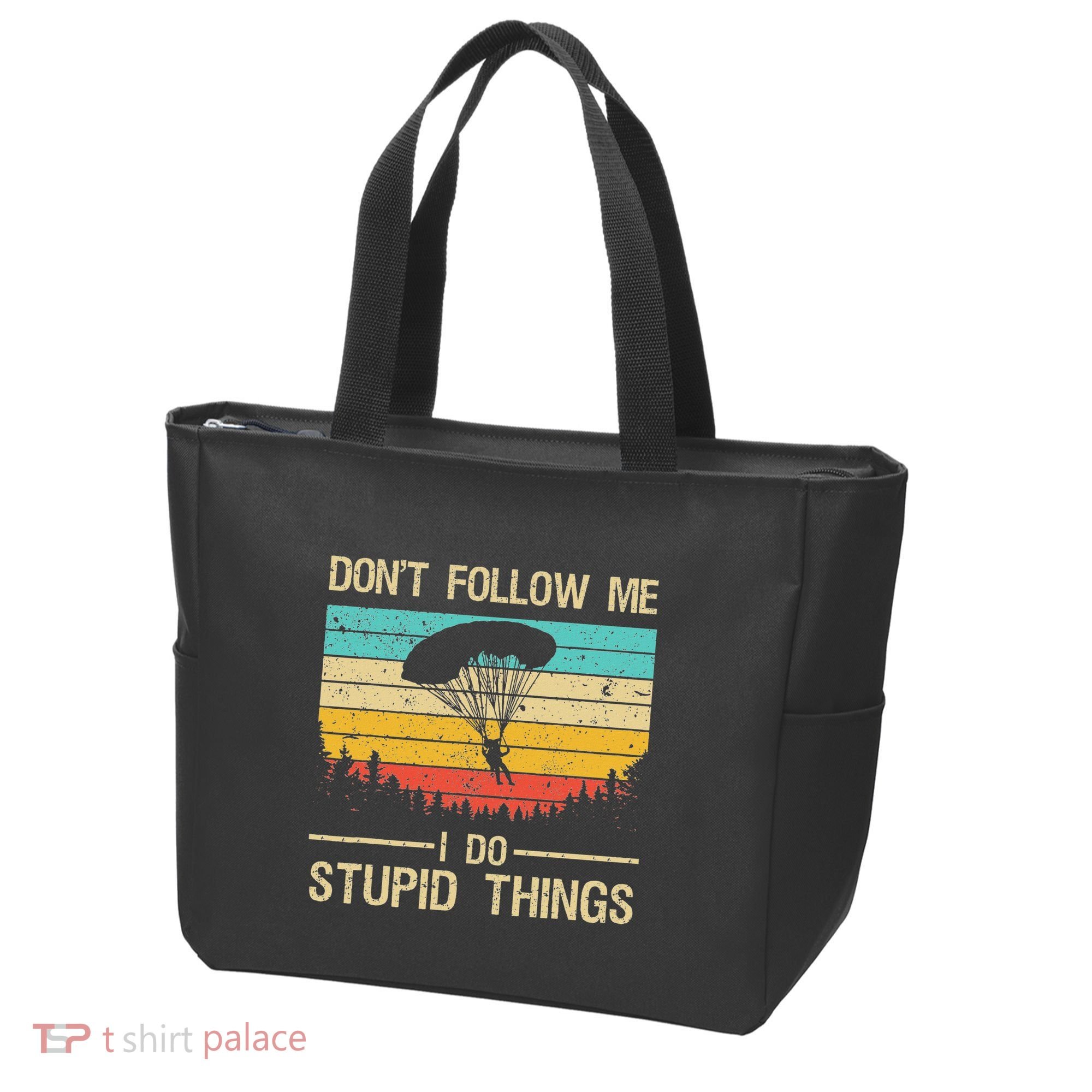 Funny Skydiving Art For Women Skydiver Skydive Lovers Tote Bag