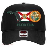 Florida Seal And Flag Hat thumb 0
