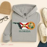 Florida Seal And Flag Hoodie thumb 4