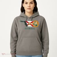 Florida Seal And Flag Hoodie thumb 5