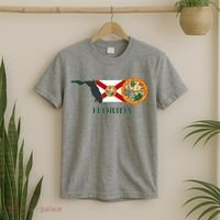 Florida Seal And Flag T-Shirt thumb 2