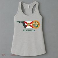 Florida Seal And Flag Women's Tank Top thumb 3