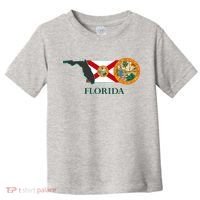 Florida Seal And Flag Toddler T-Shirt thumb 0