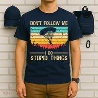 Funny Skydiving Art For Men Women Skydiver Skydive Lovers T-Shirt thumb 6