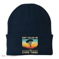 Funny Skydiving Art For Men Women Skydiver Skydive Lovers Beanie thumb 0