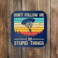 Funny Skydiving Art For Men Women Skydiver Skydive Lovers Coaster thumb 0