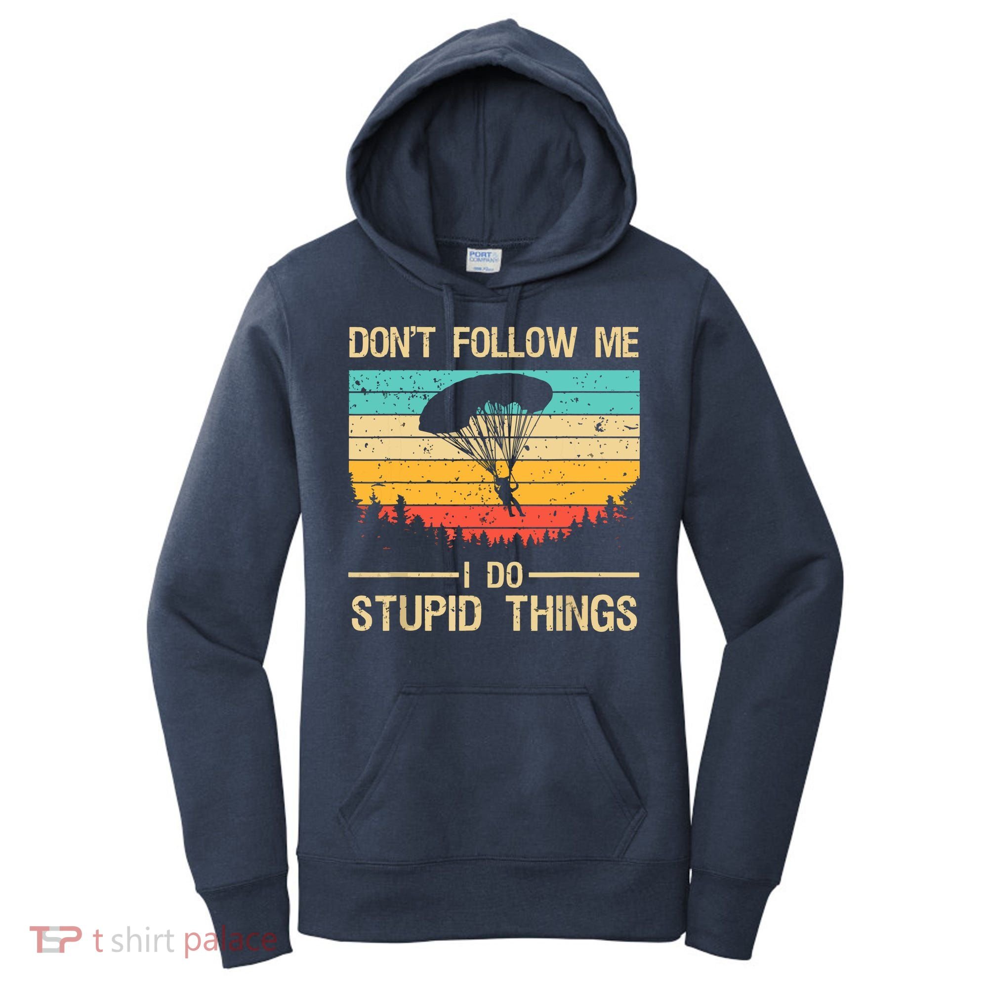 Funny Skydiving Art For Men Women Skydiver Skydive Lovers Women's Hoodie