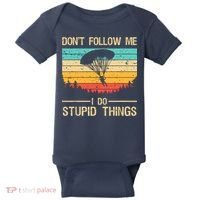 Funny Skydiving Art For Men Women Skydiver Skydive Lovers Baby Bodysuit thumb 0
