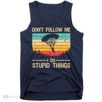 Funny Skydiving Art For Men Women Skydiver Skydive Lovers Tank Top thumb 0
