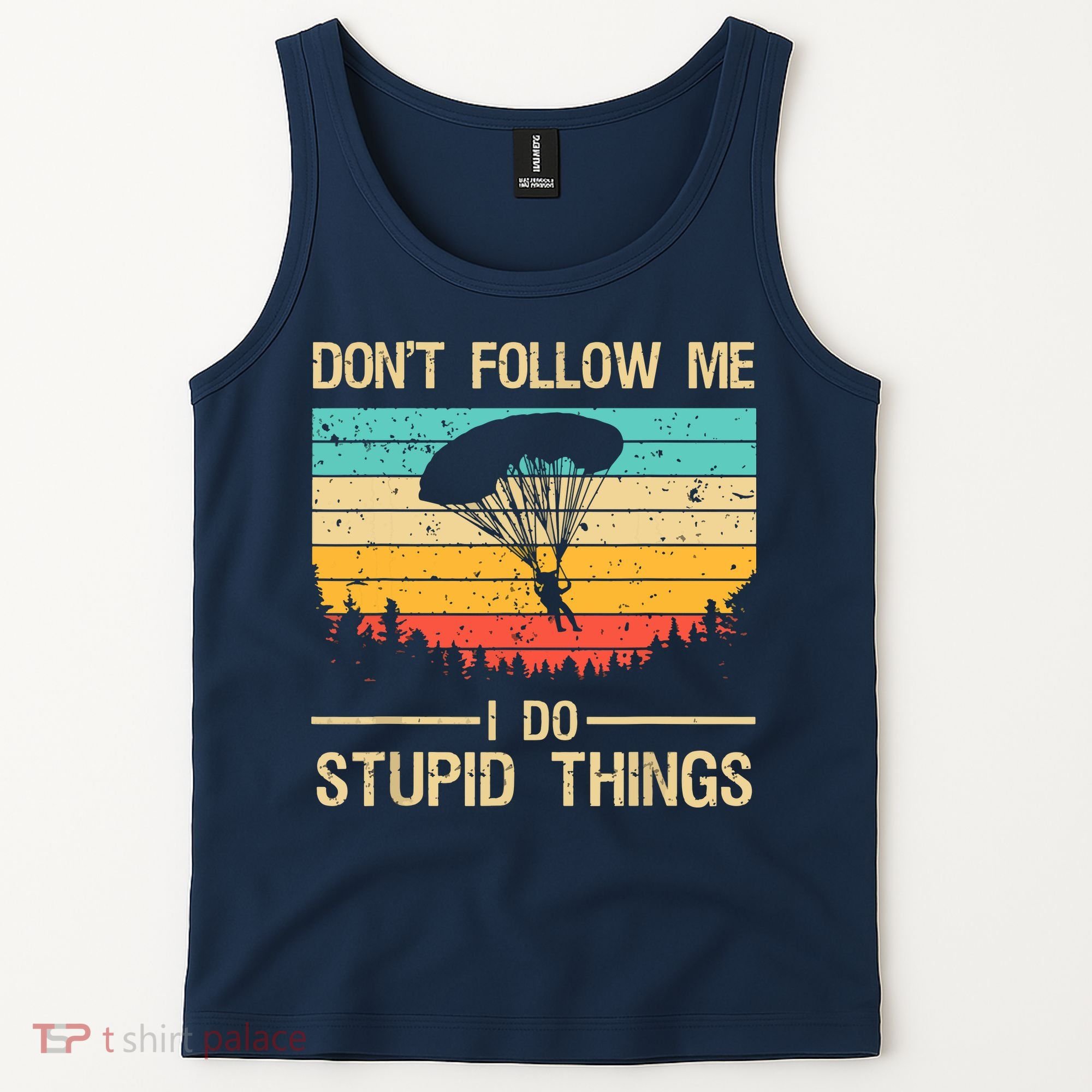 Funny Skydiving Art For Men Women Skydiver Skydive Lovers Tank Top