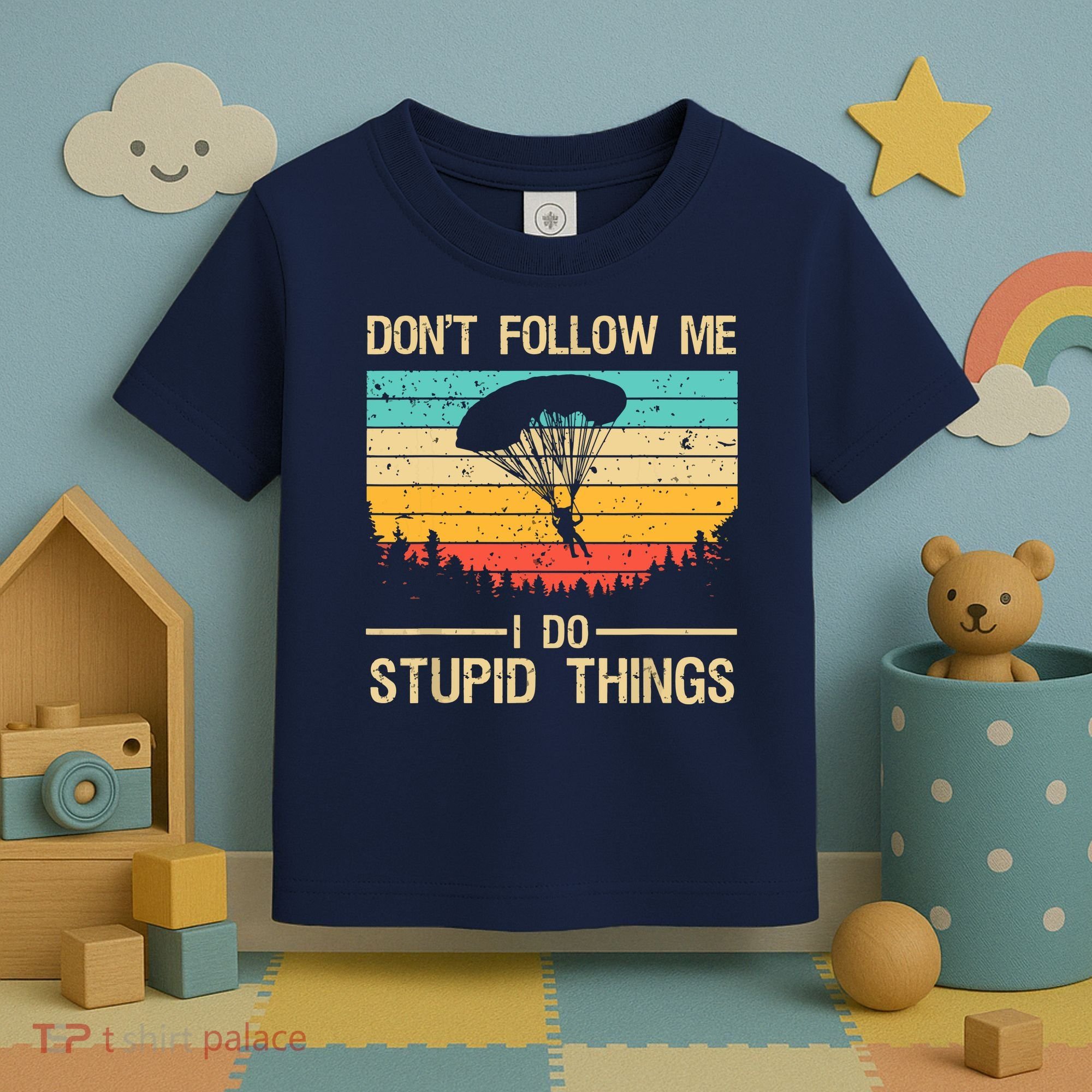 Funny Skydiving Art For Men Women Skydiver Skydive Lovers Toddler T-Shirt