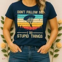 Funny Skydiving Art For Men Women Skydiver Skydive Lovers Women's T-Shirt thumb 2