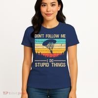 Funny Skydiving Art For Men Women Skydiver Skydive Lovers Women's T-Shirt thumb 4